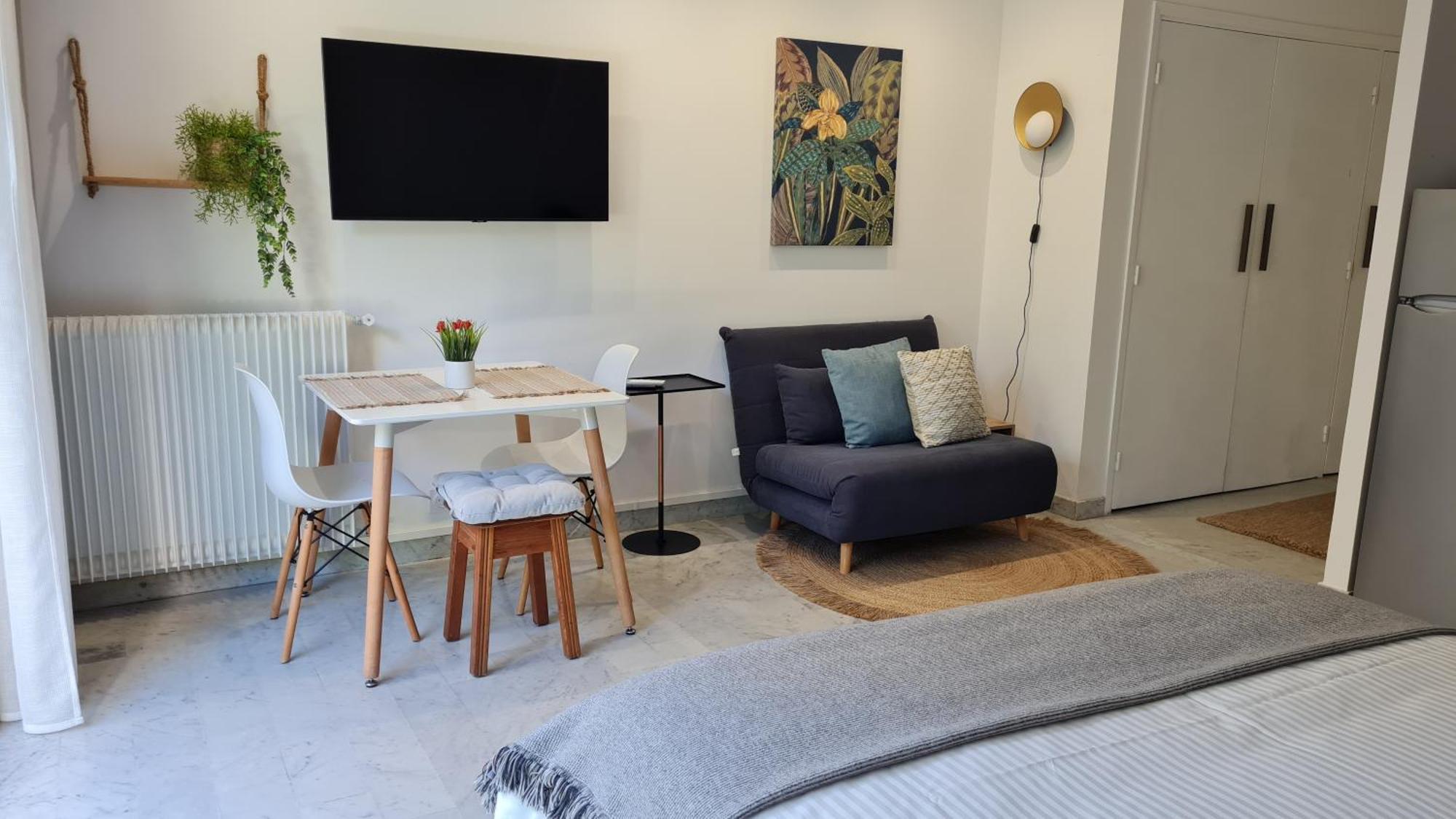 Studio Sun-Beach Avec Parking Et Jardin - 500M Des Plages De Juan Les Pins Antibes Eksteriør billede